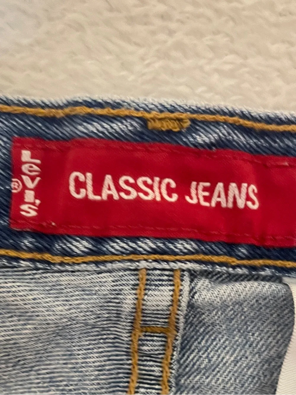 Levi's Classic Distressed‎ Classic Americana Cut Off Denim Jean Shorts 12